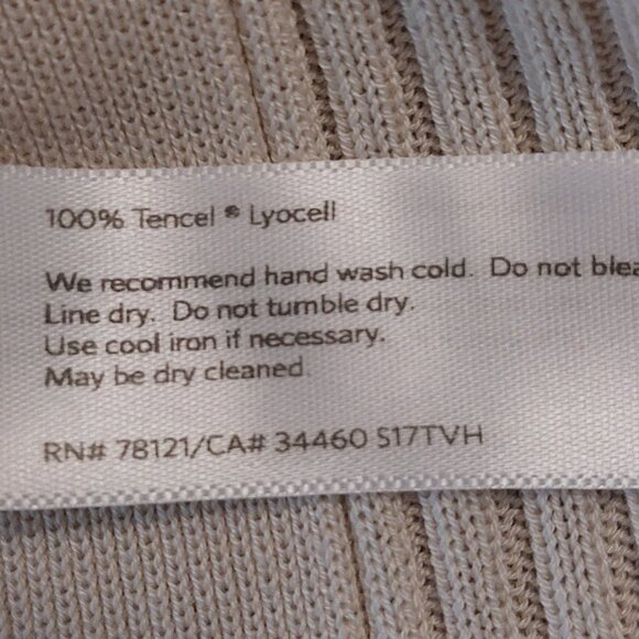 Eileen Fisher Long Sleek Tencel Ribbed Kimono Cardigan - Picture 8 of 9